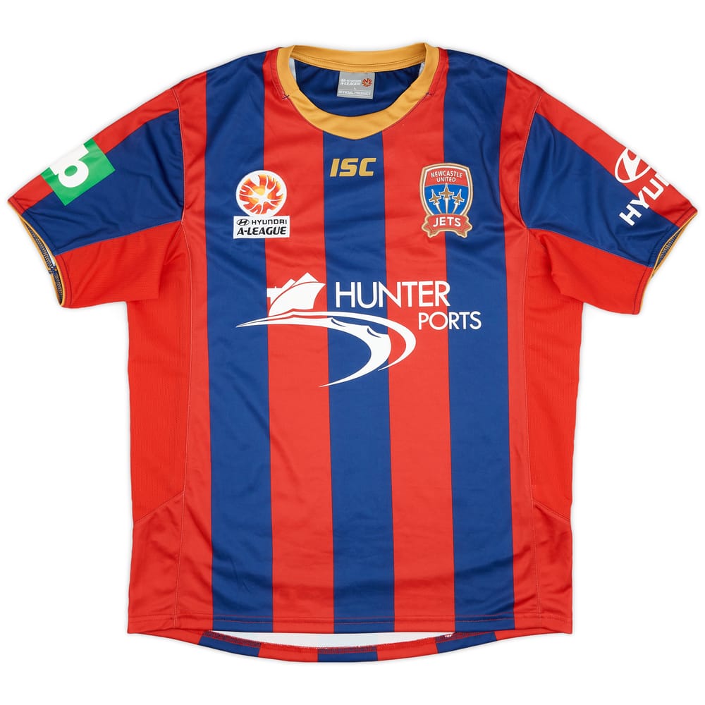 2013-14 Newcastle Jets Home Shirt - 9/10 - (L)