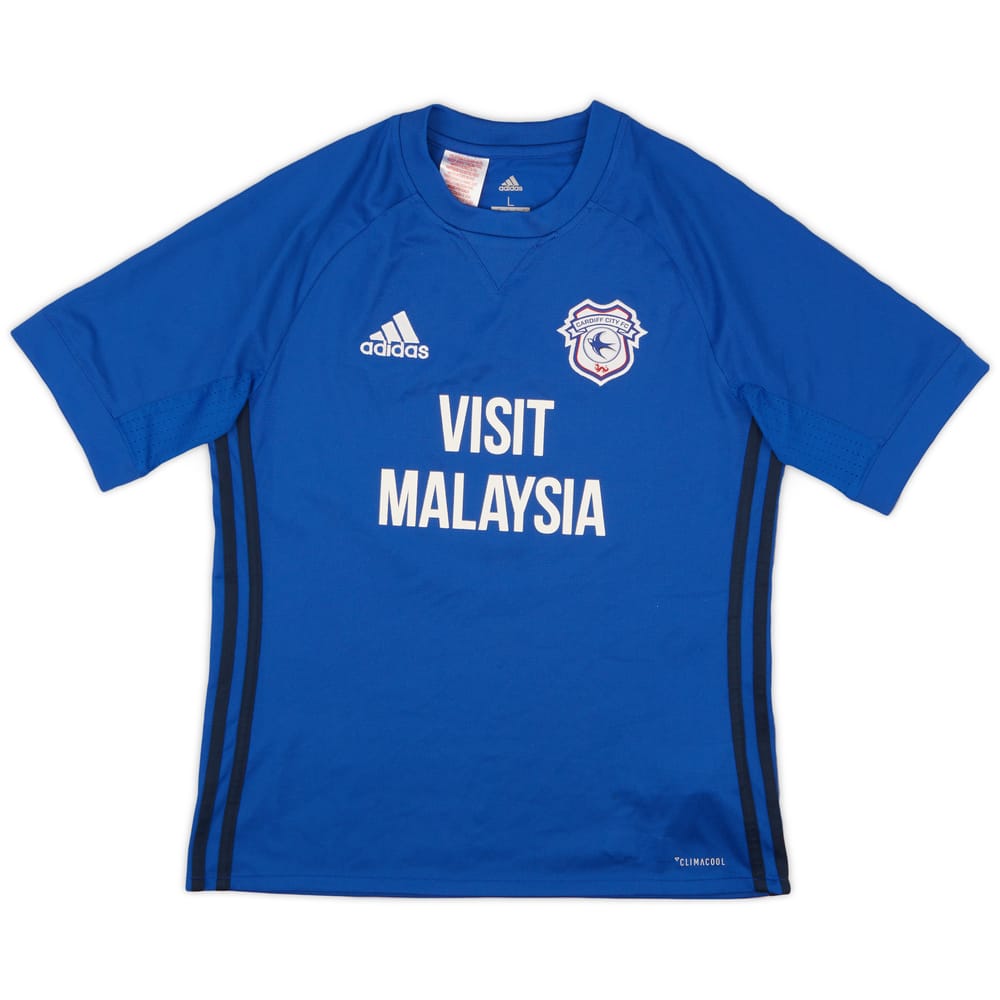 2017-18 Cardiff City Home Shirt - 9/10 - (L.Boys)