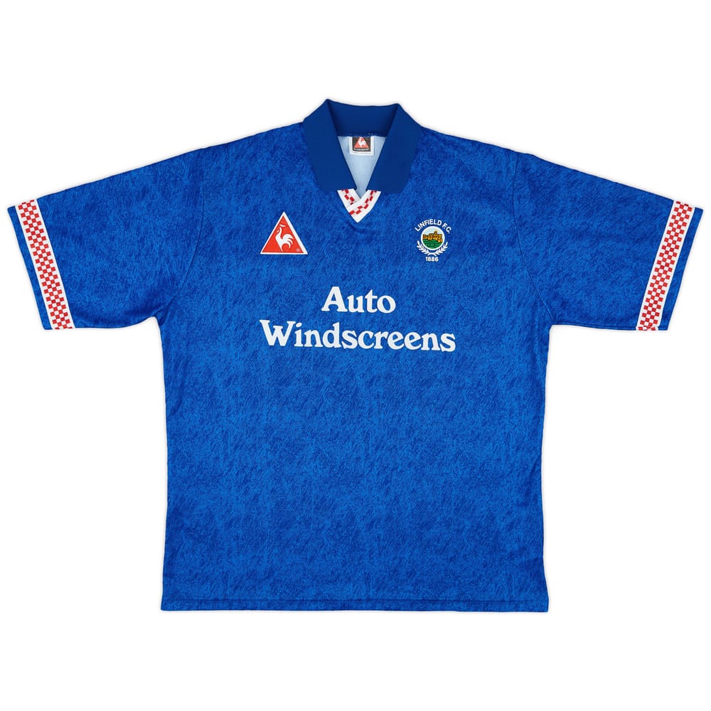 1996-98 Linfield Home Shirt - 8/10 - (XL)