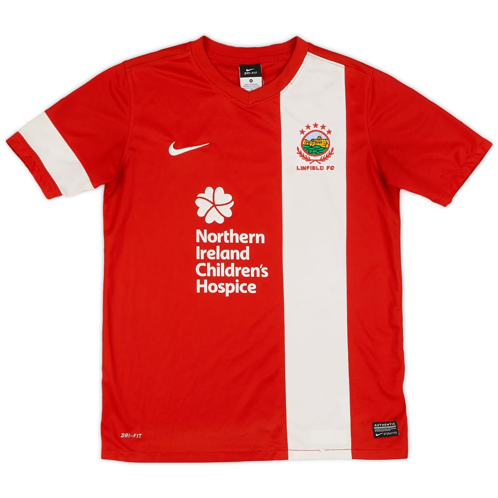 2013-14 Linfield Away Shirt - 7/10 - (XL)