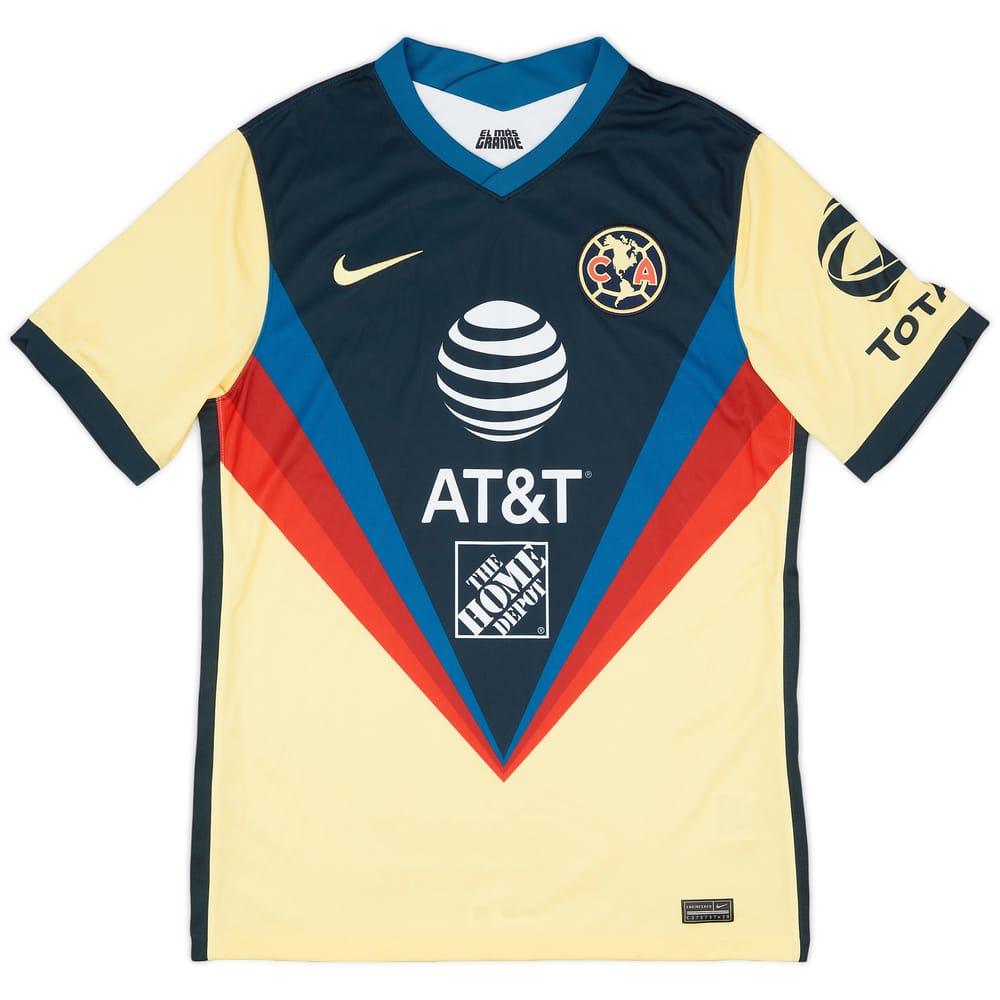 2020-21 Club America Home Shirt - 9/10 - (M)