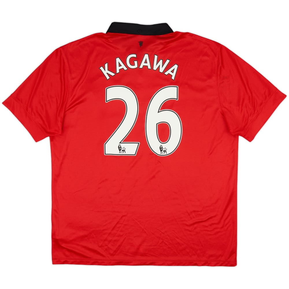 2013-14 Manchester United Home Shirt Kagawa #26 - 8/10 - (XL)