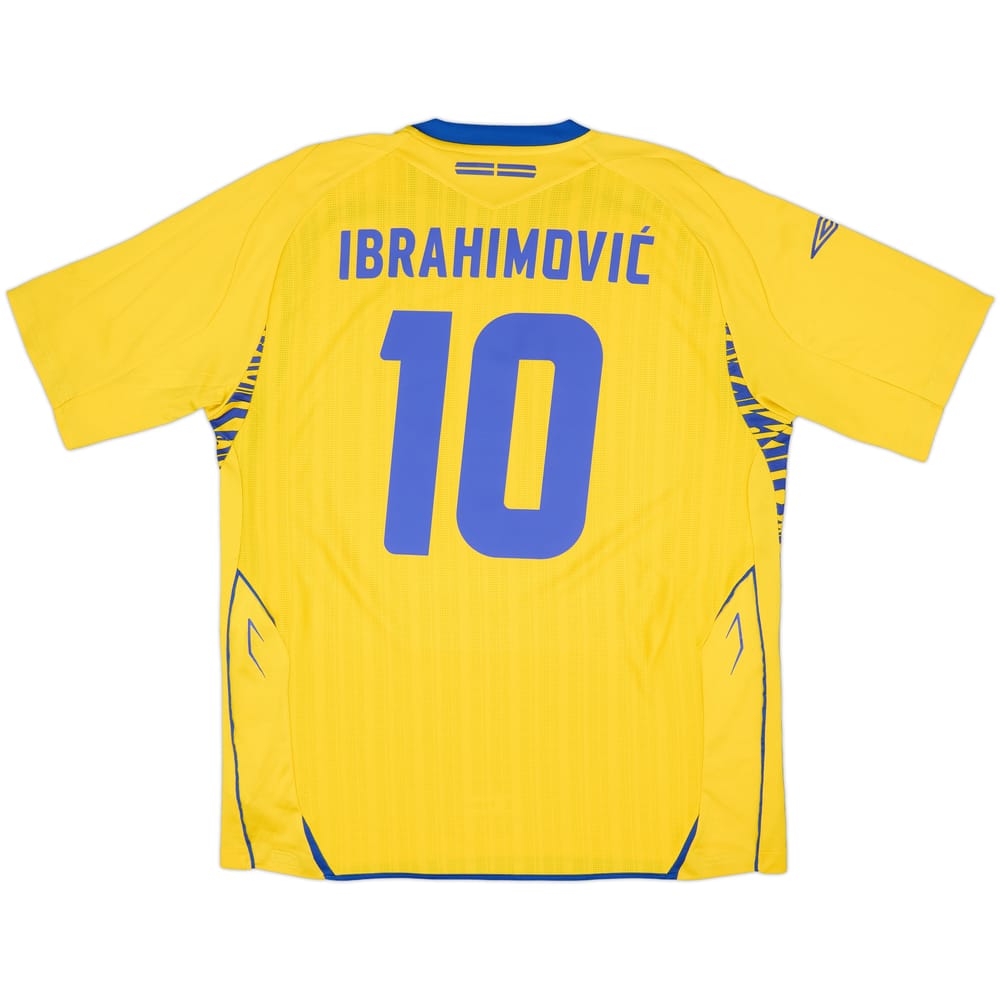 2007-09 Sweden Home Shirt Ibrahimovic #10 - 10/10 - (XL)