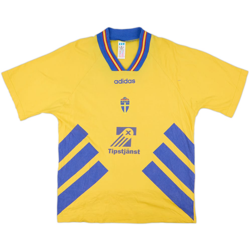 1994 Sweden adidas Cotton Tee - 8/10 - (M)