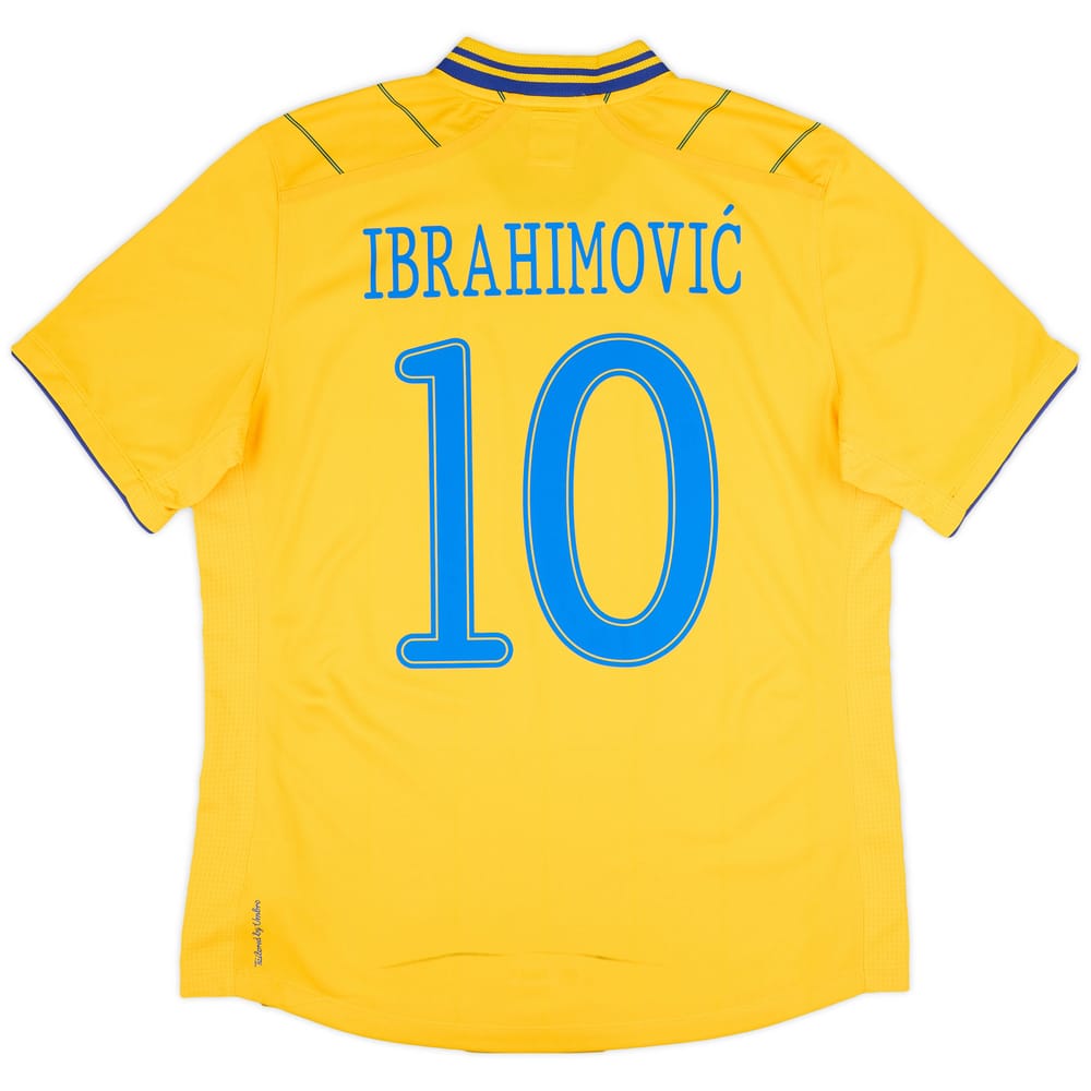 2012-13 Sweden Home Shirt Ibrahimovic #10 - 7/10 - (L)