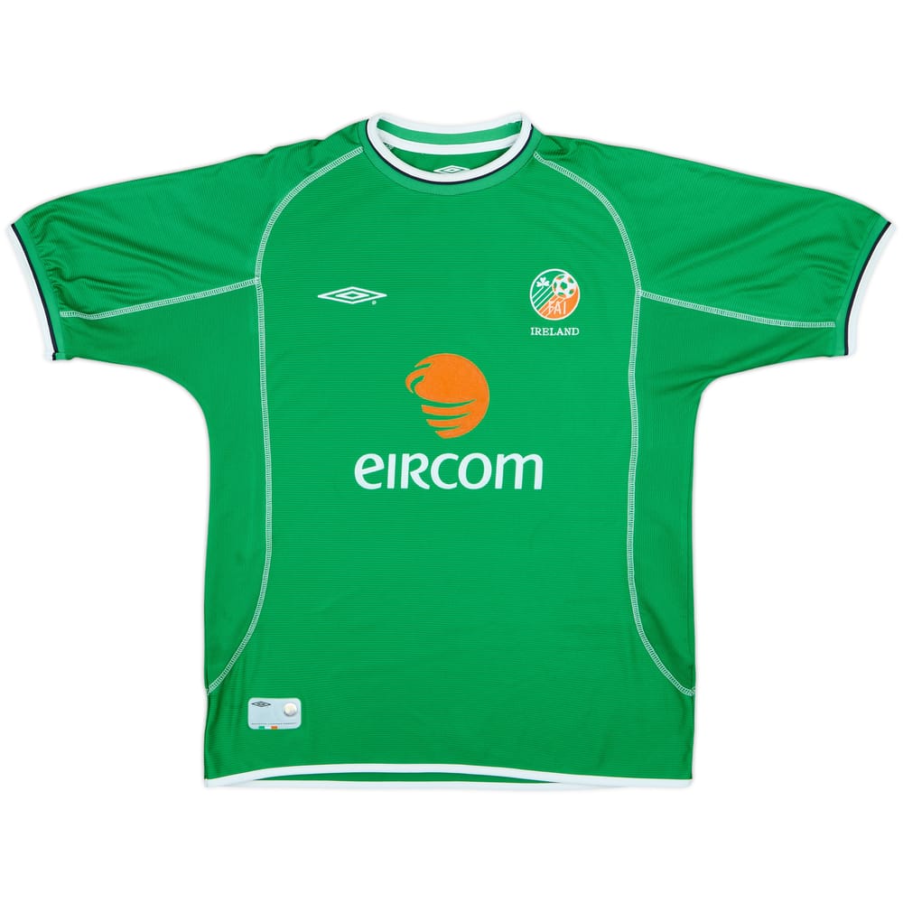 2001-03 Ireland Home Shirt - 8/10 - (L)