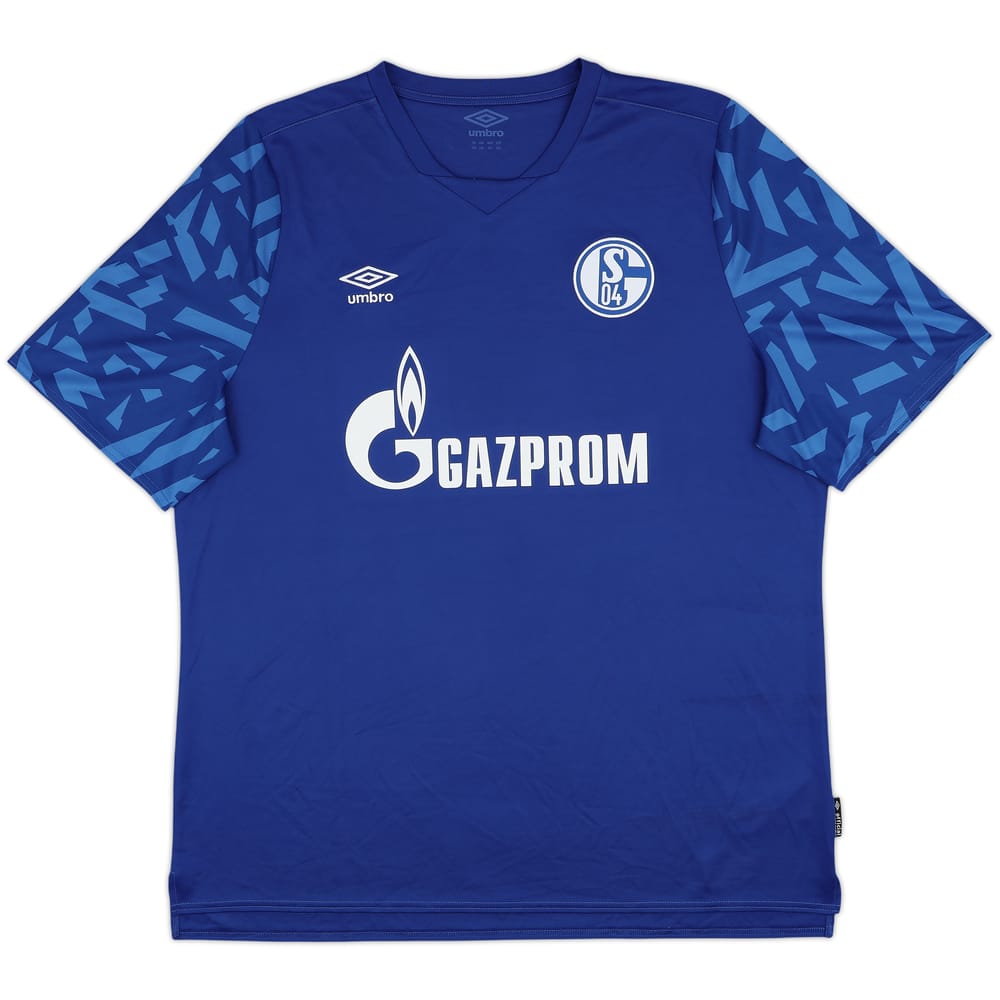2019-20 Schalke Home Shirt - 9/10 - (XXL)