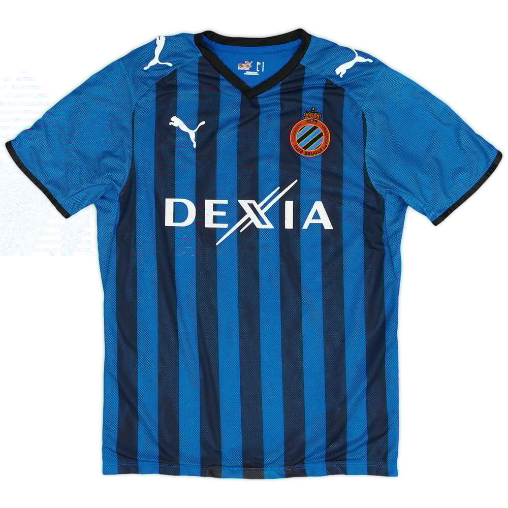 2008-09 Club Brugge Player Issue Home Shirt - 7/10 - (S)
