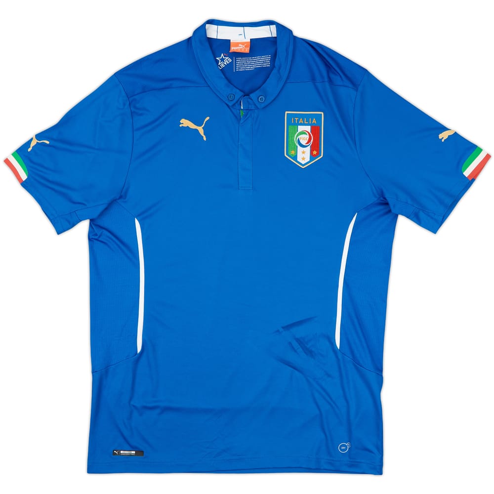 2014-15 Italy Home Shirt - 5/10 - (XL)