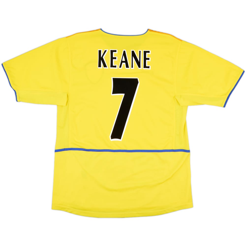 2002-03 Leeds United Away Shirt Keane #7 - 8/10 - (M)