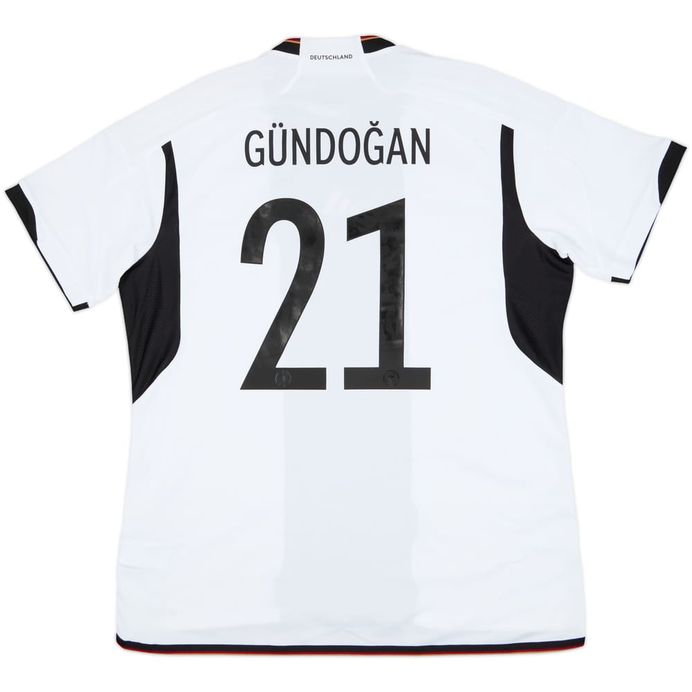 2022-23 Germany Home Shirt Gundogan #21 (XL)