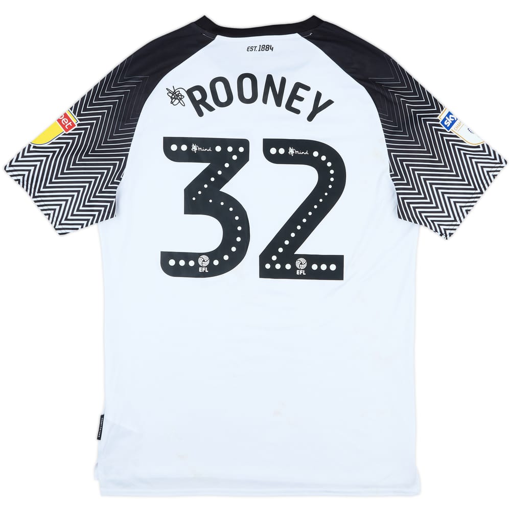 2019-20 Derby County Home Shirt Rooney #32 - 7/10 - (L)