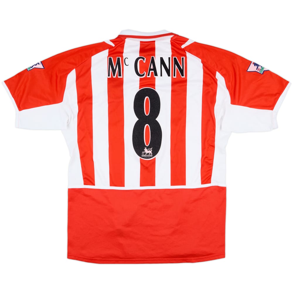 2002-03 Sunderland Home Shirt McCann #8 - 6/10 - (XL)