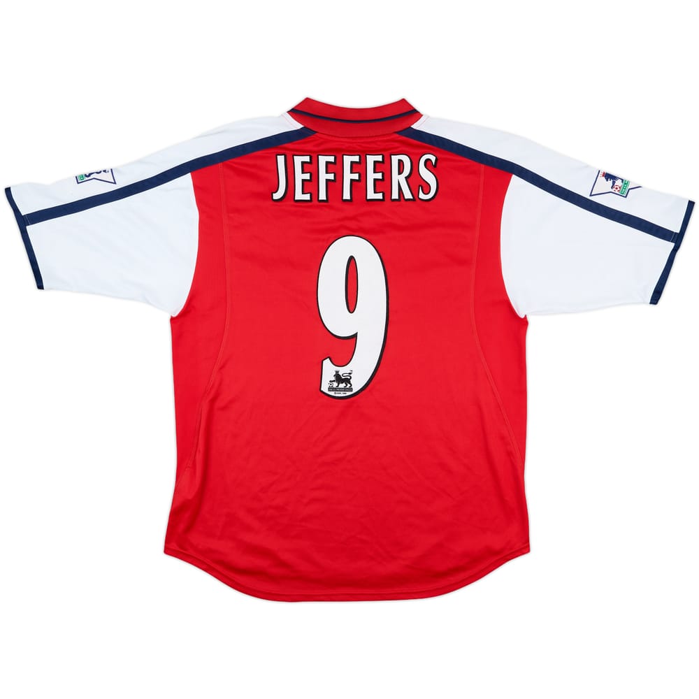 2001-02 Arsenal Home Shirt Jeffers #9 - 8/10 - (M)