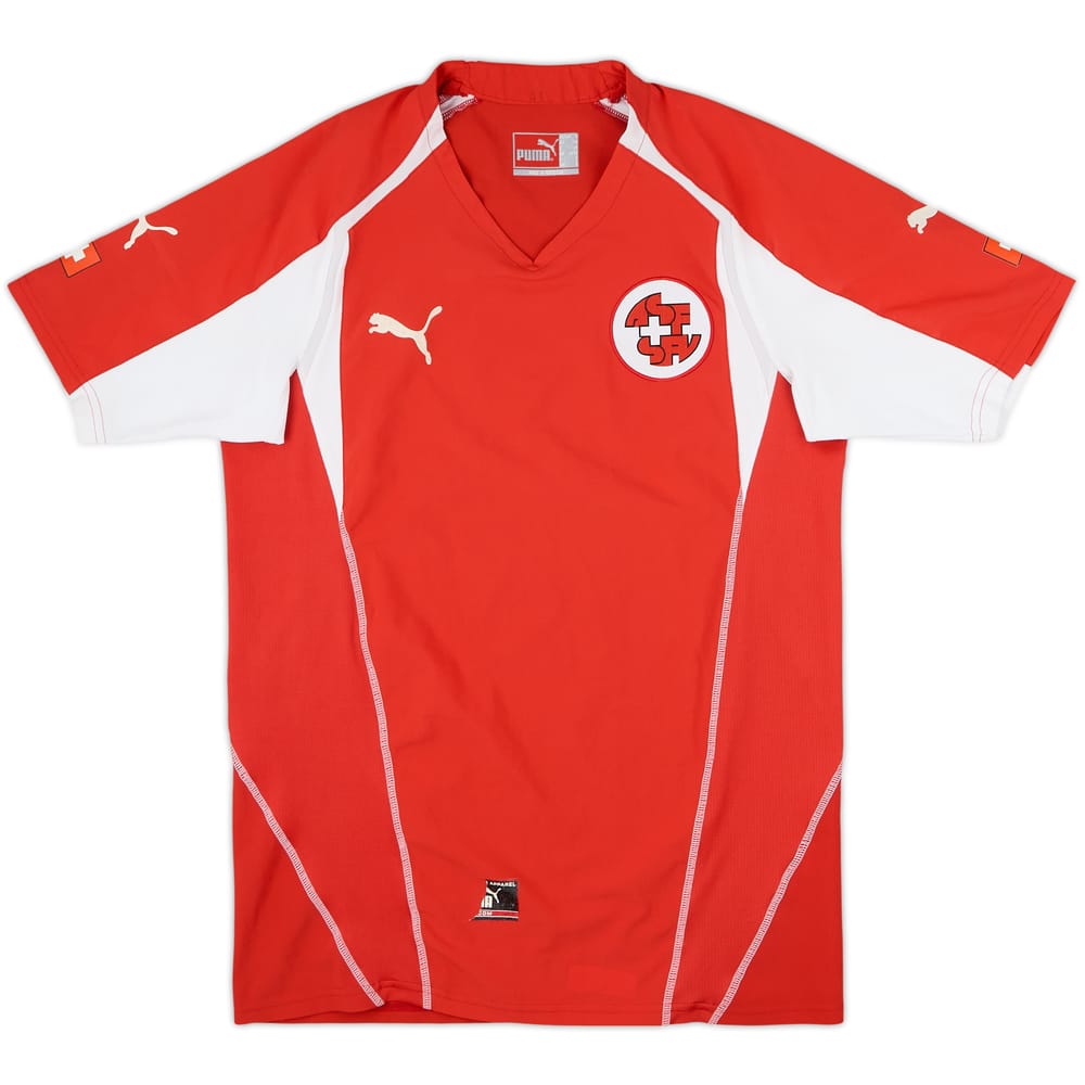 2004-06 Switzerland Home Shirt - 7/10 - (S)