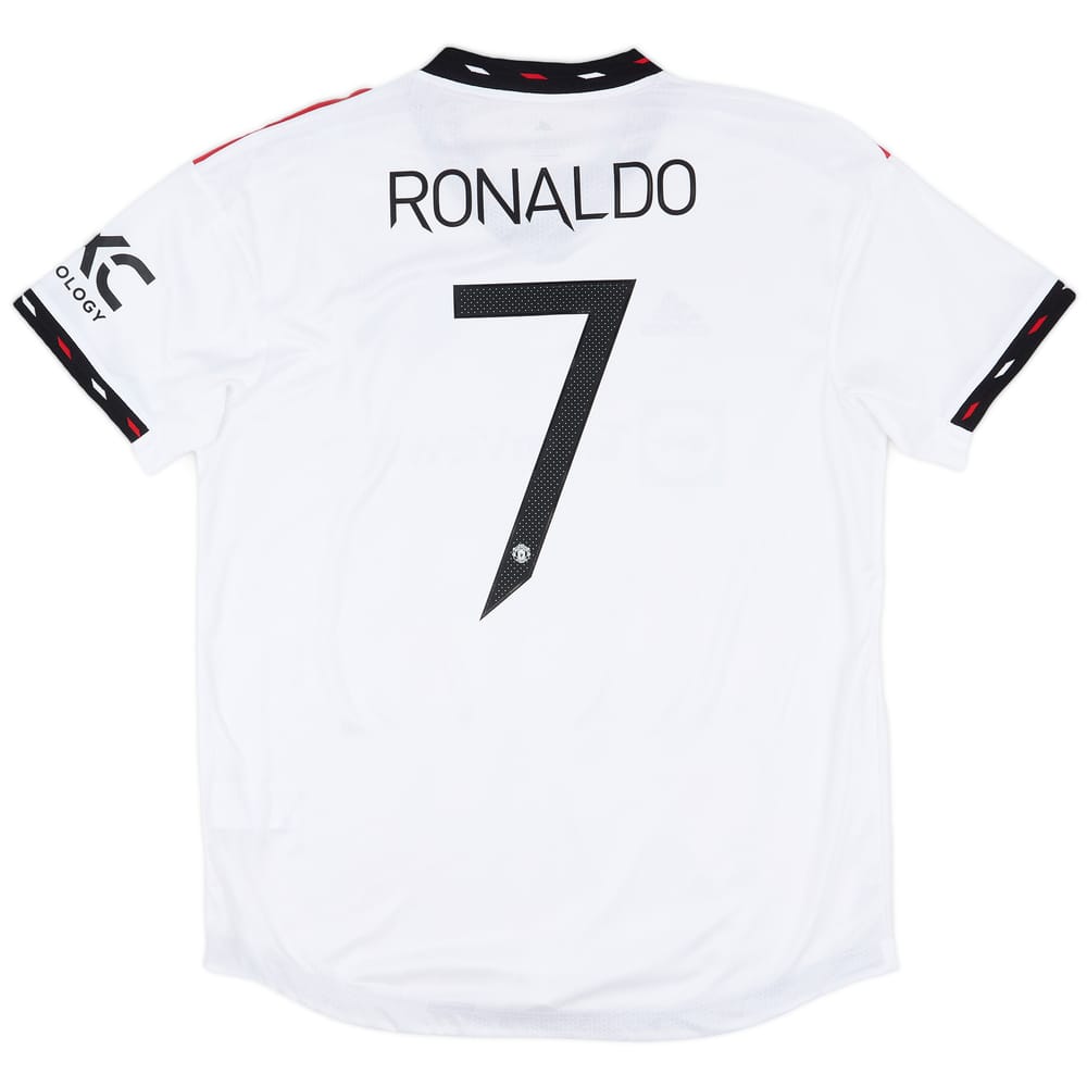 2022-23 Manchester United Authentic Away Shirt Ronaldo #7 - 8/10 - (L)