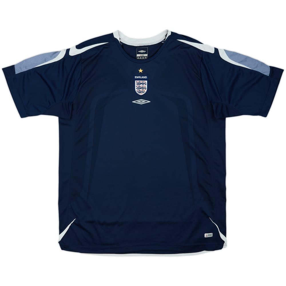 2004-06 England Umbro Training Shirt - 9/10 - (XL)