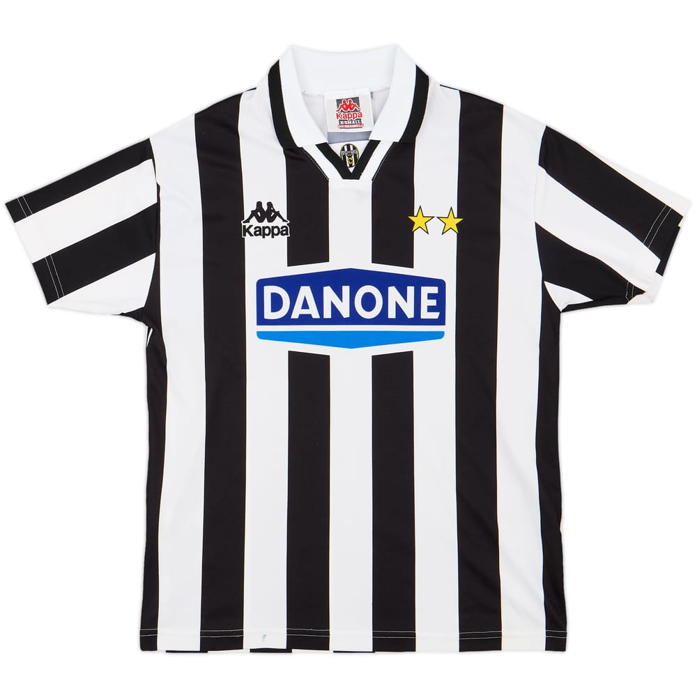 1994-95 Juventus Basic Home Shirt - 7/10 - (XL.Boys)