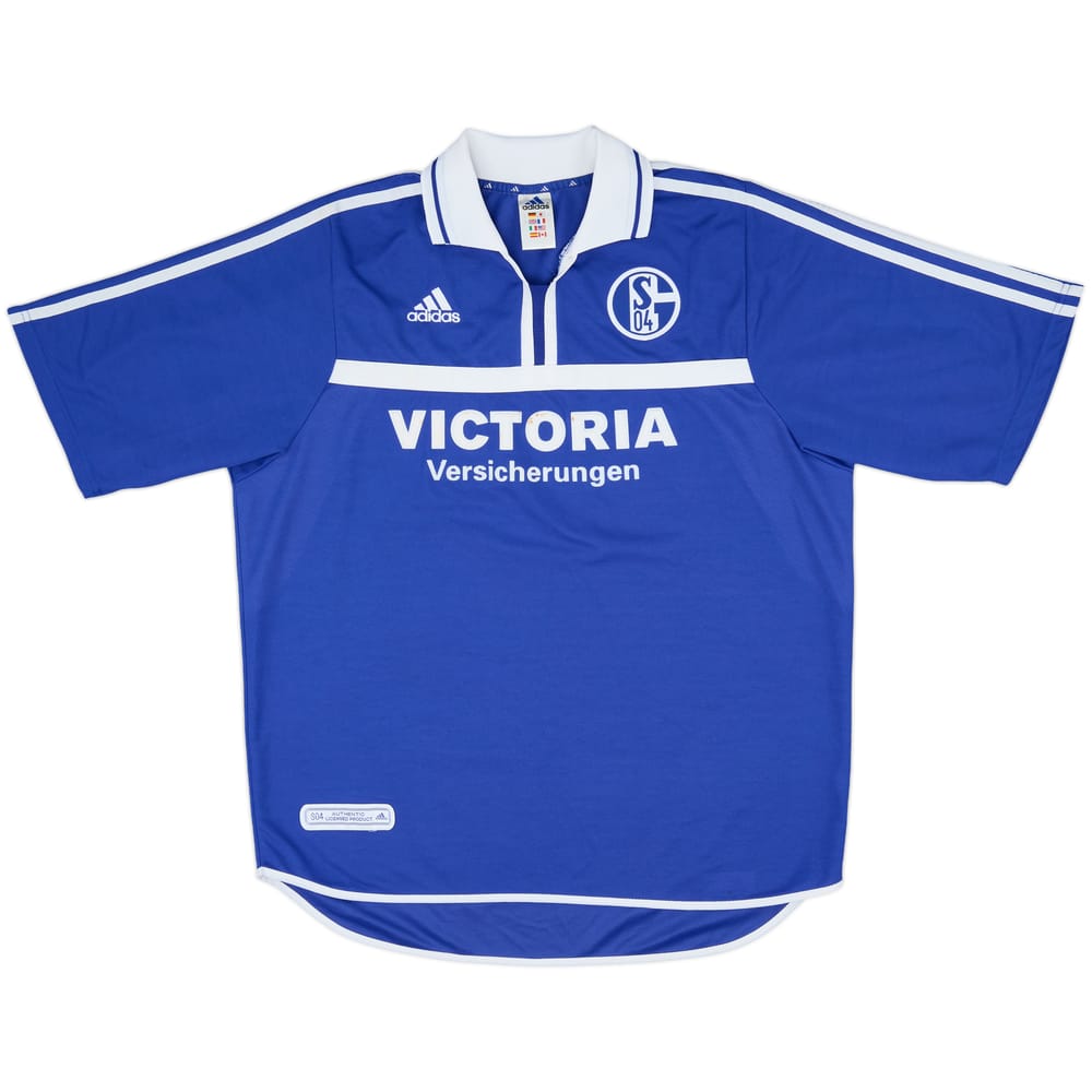 2001-02 Schalke Home Shirt - 6/10 - (XL)
