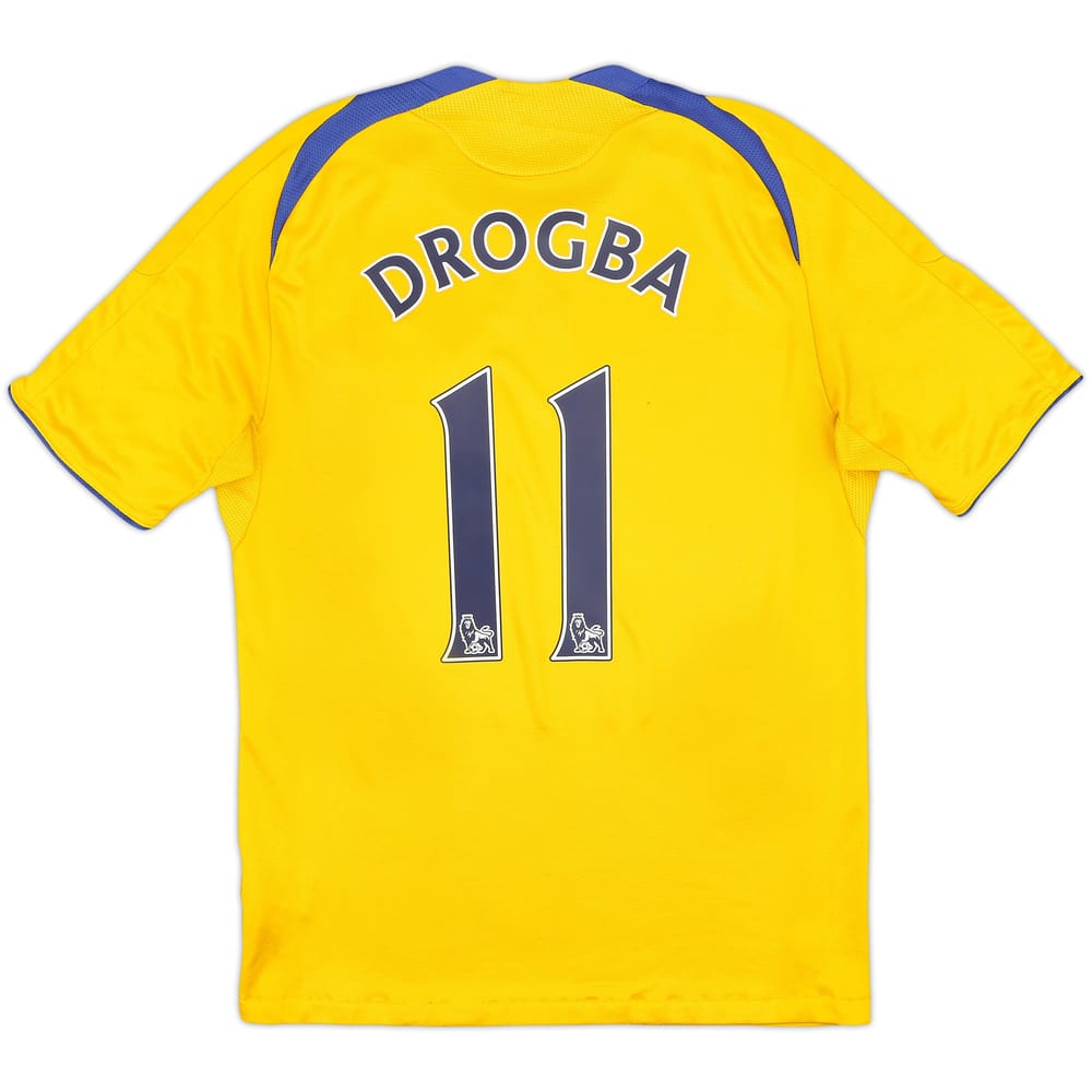 2008-09 Chelsea Third Shirt Drogba #11 - 7/10 - (M)