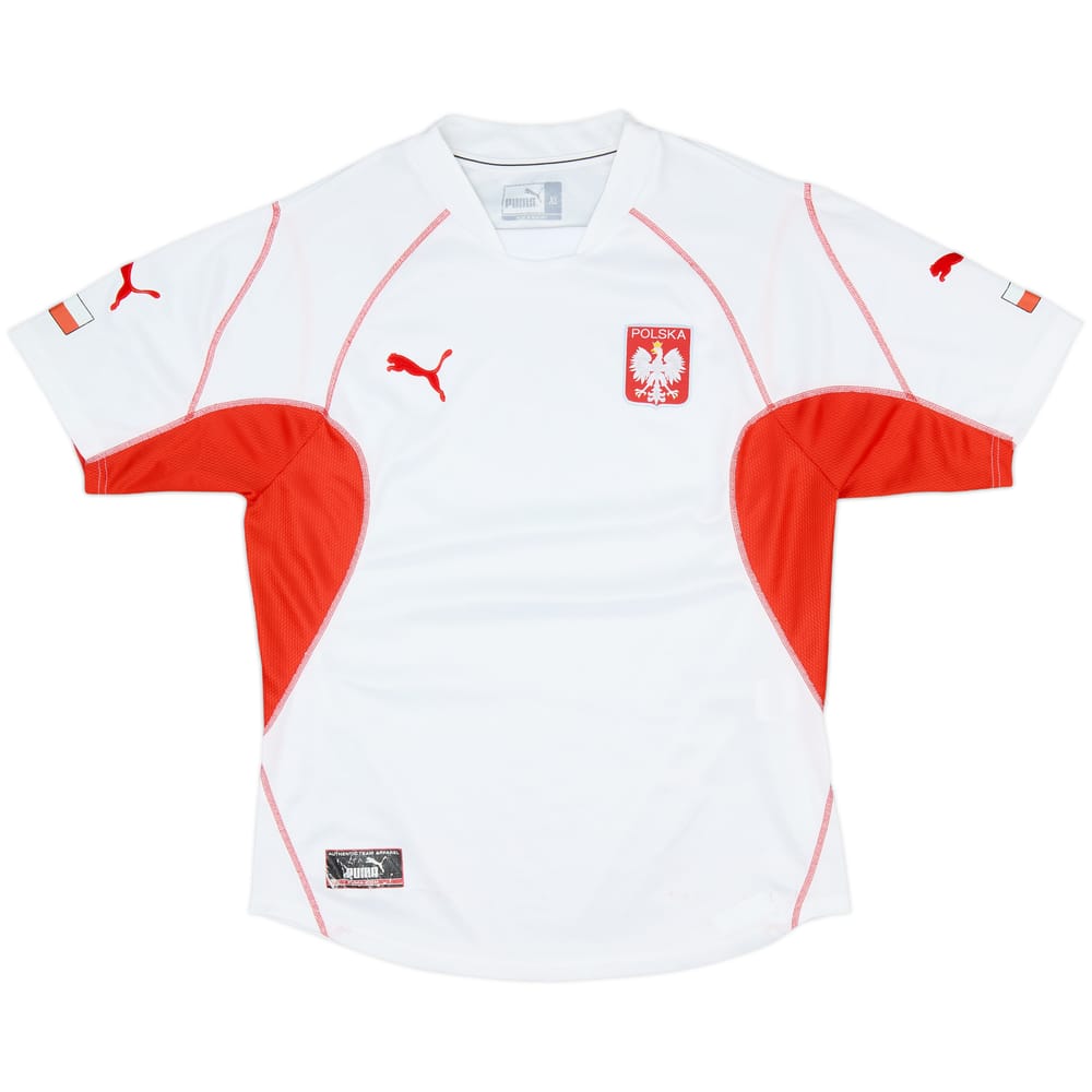 2002-04 Poland Home Shirt - 7/10 - (XL)