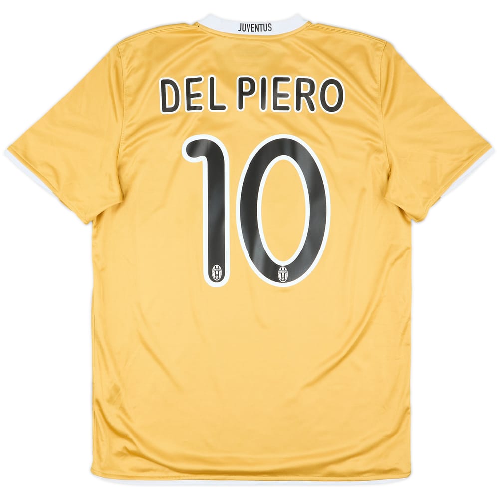 2008-09 Juventus Away Shirt Del Piero #10 - 6/10 - (L)