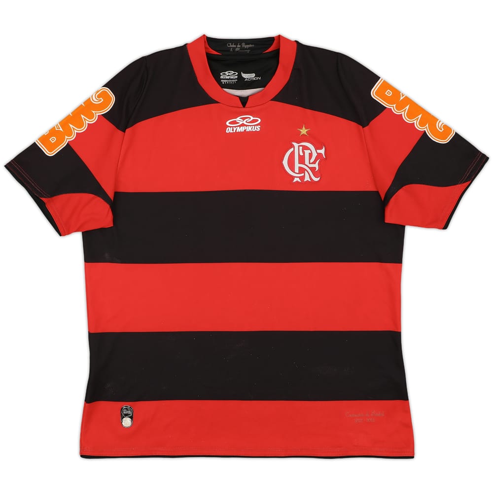 2012 Flamengo Home Shirt - 9/10 - (L)