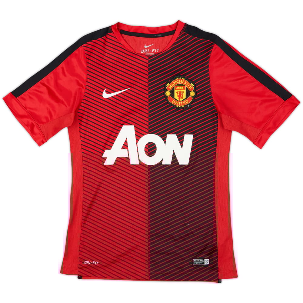 2014-15 Manchester United Nike Training Shirt - 9/10 - (S)