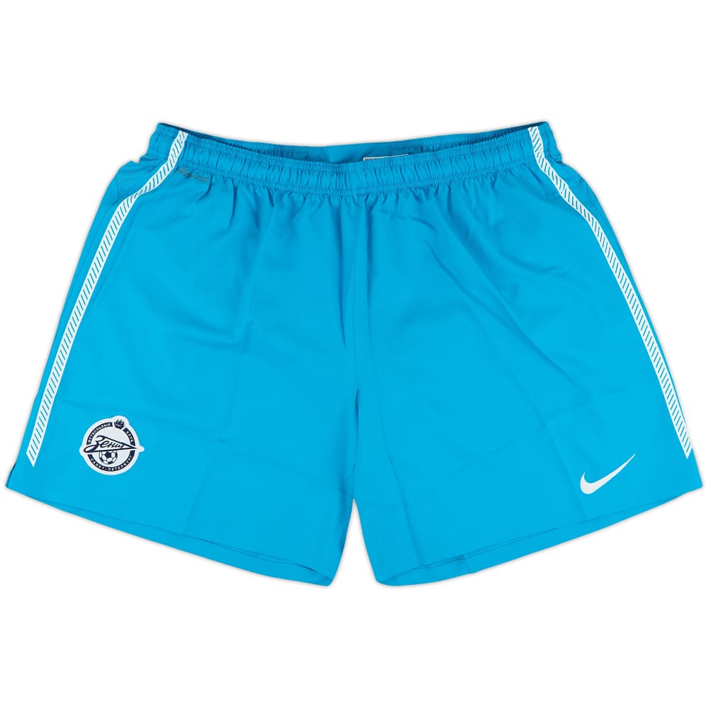 2011-12 Zenit St. Petersburg Home Shorts - 9/10 - (XXL)