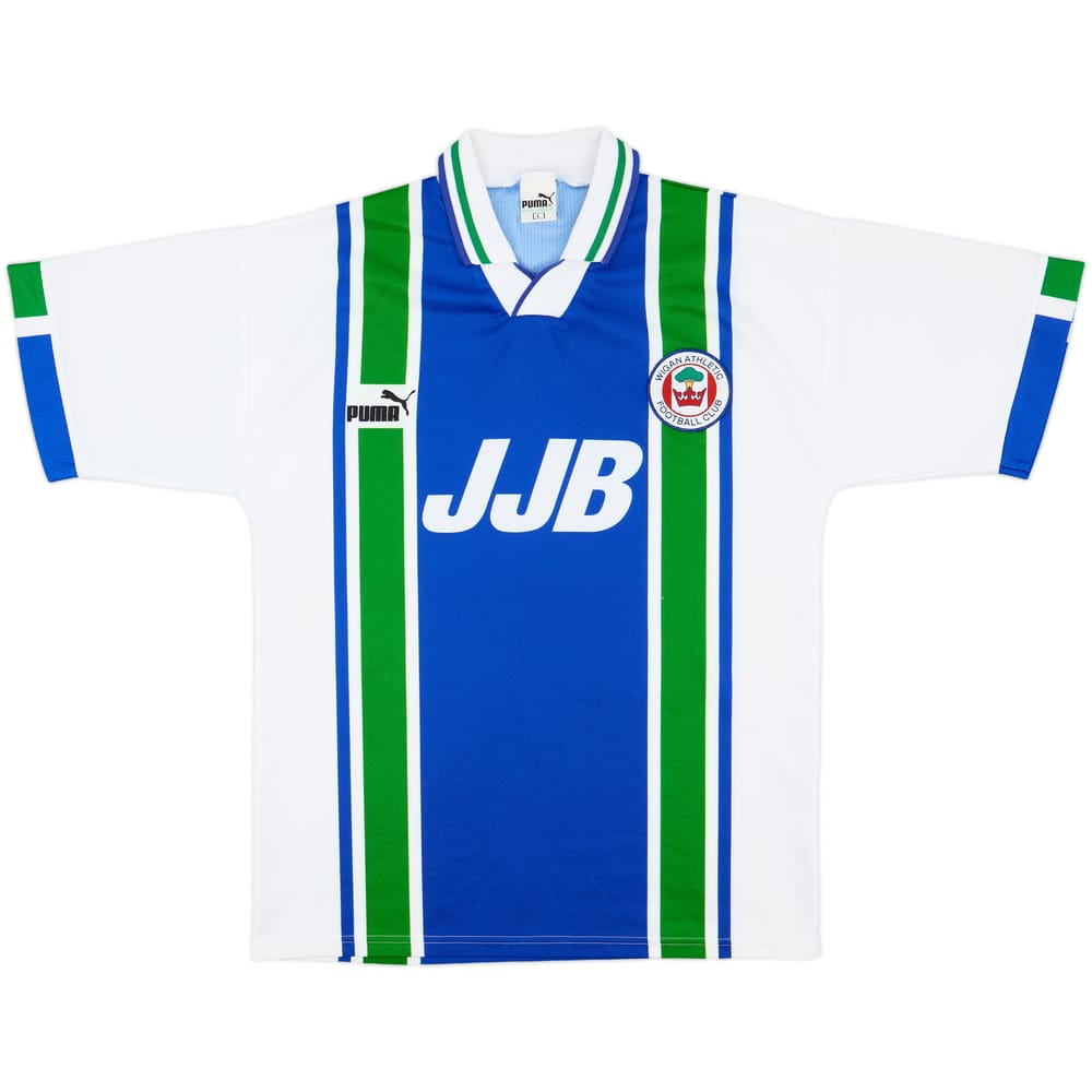 1995-98 Wigan Home Shirt - 9/10 - (L)