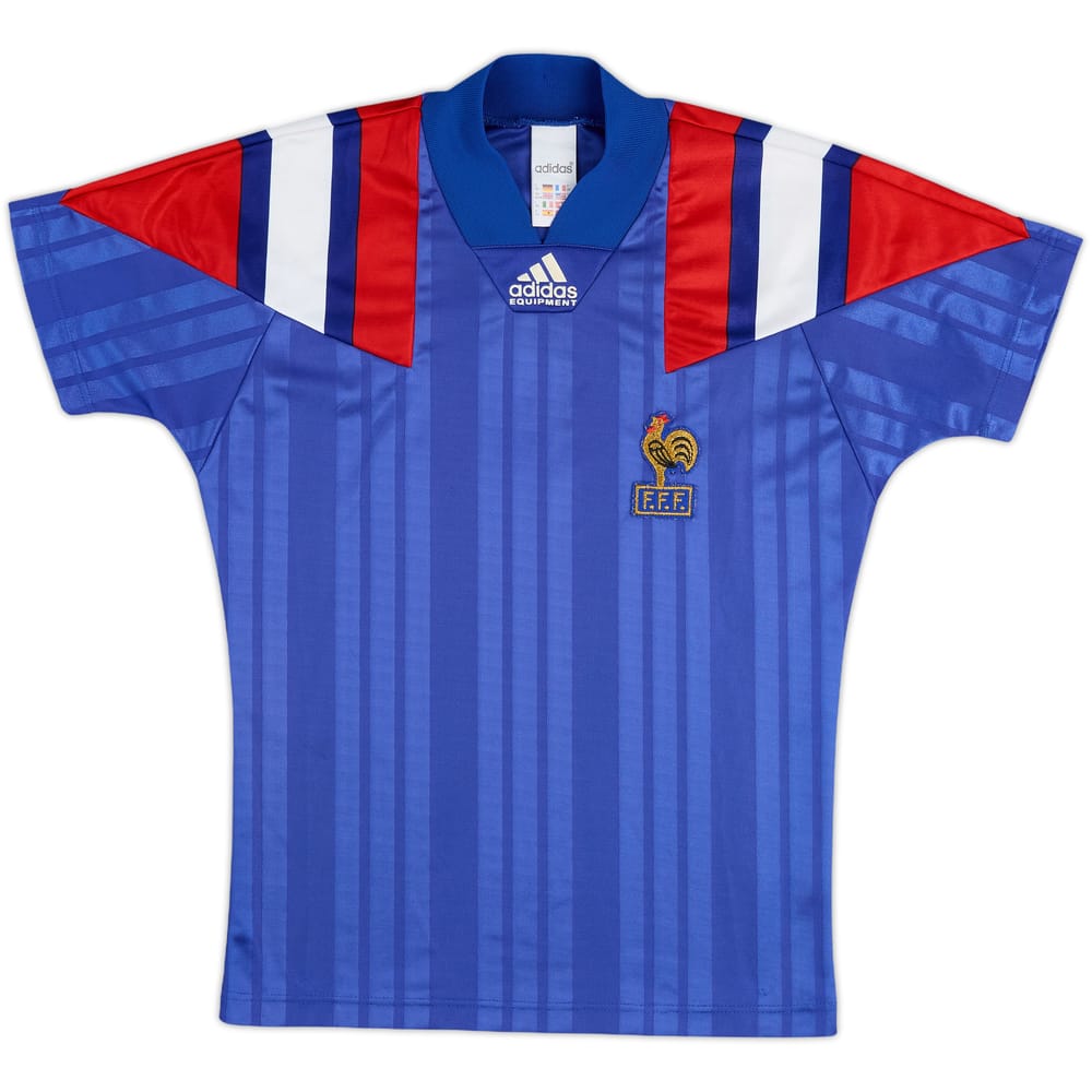 1992-94 France Home Shirt - 9/10 - (Y)