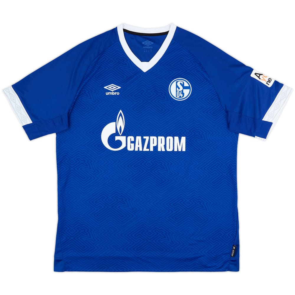 2018-19 Schalke Home Shirt Hartmut Wegner - 10/10 - (XXL)