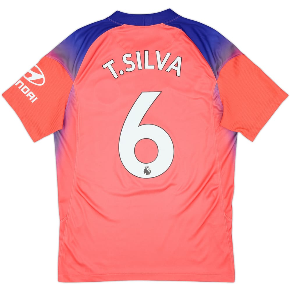 2020-21 Chelsea Third Shirt T.Silva #6 - 10/10 - (S)