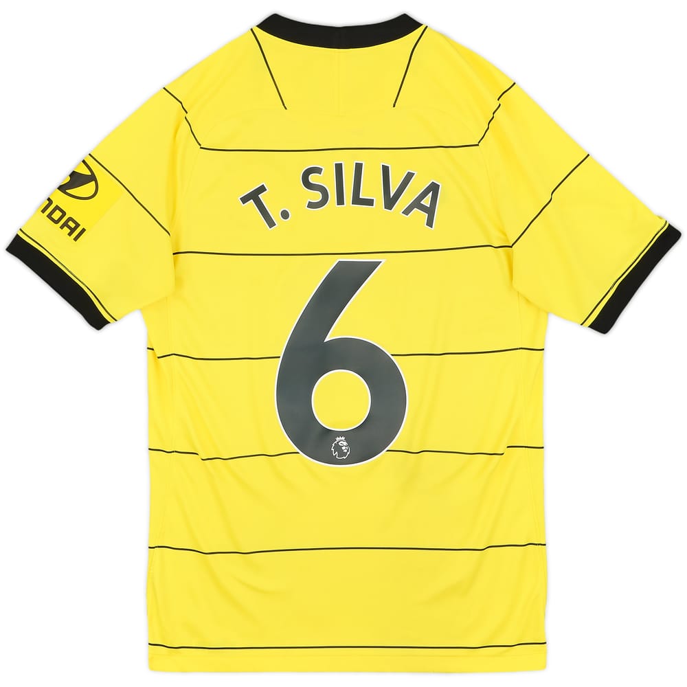 2021-22 Chelsea Away Shirt T.Silva #6 - 9/10 - (S)