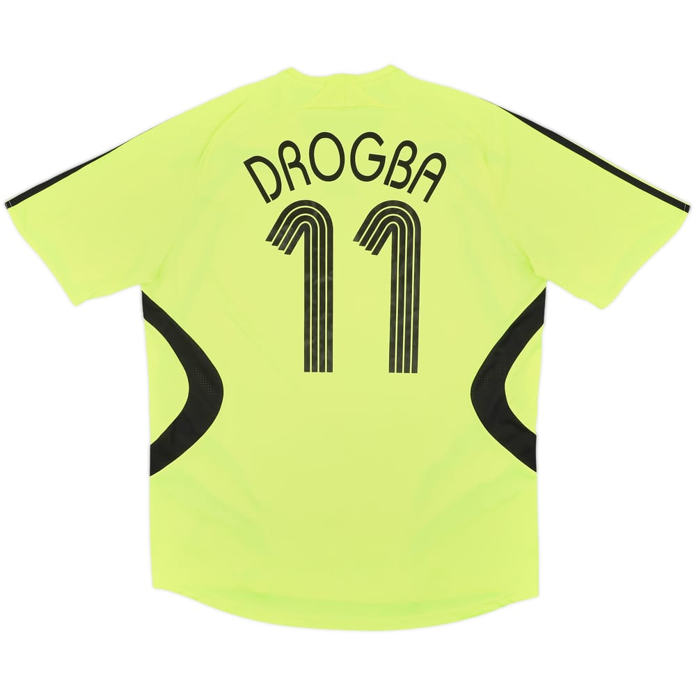2007-08 Chelsea Away Shirt Drogba #11 - 7/10 - (L)
