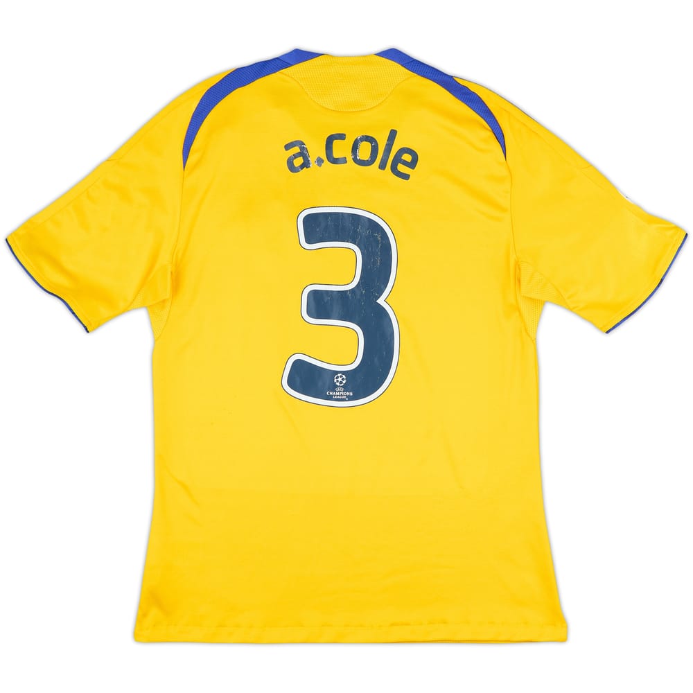 2008-09 Chelsea Third Shirt A.Cole #3 - 6/10 - (M)