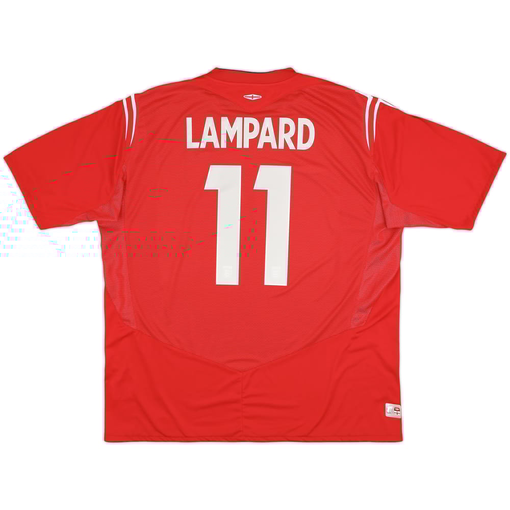 2004-06 England Away Shirt Lampard #11 - 9/10 - (3XL)