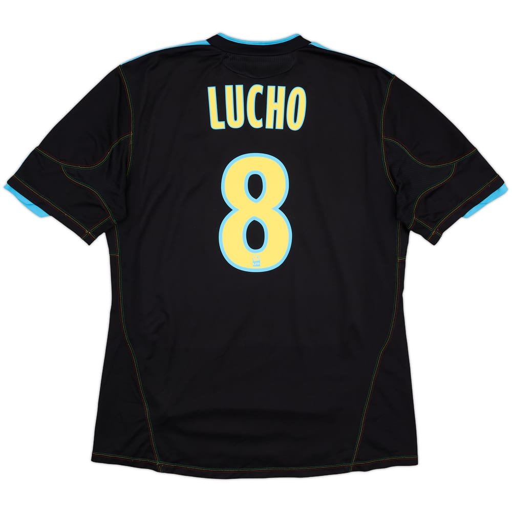 2010-11 Olympique Marseille Third Shirt Lucho #8 - 8/10 - (L)