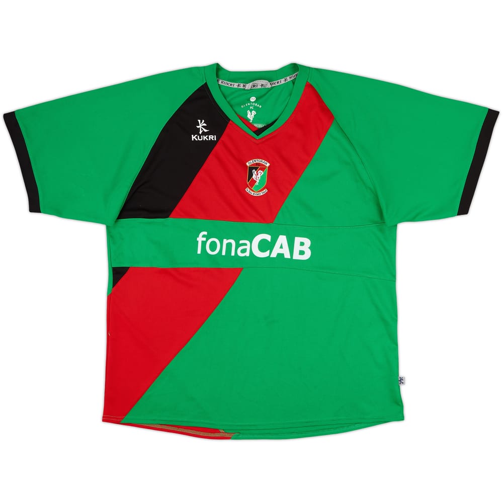 2011-12 Glentoran Home Shirt - 9/10 - (XXL)