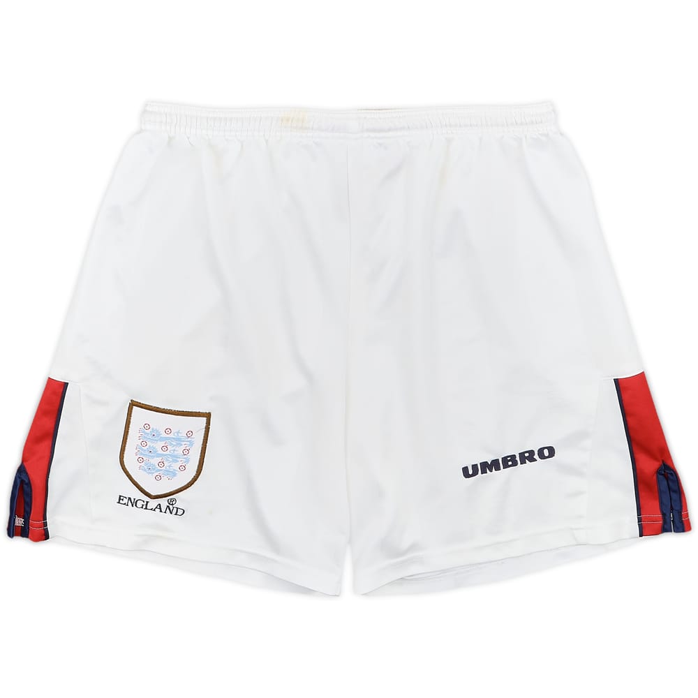 1998-00 England Away Shorts - 7/10 - (S)