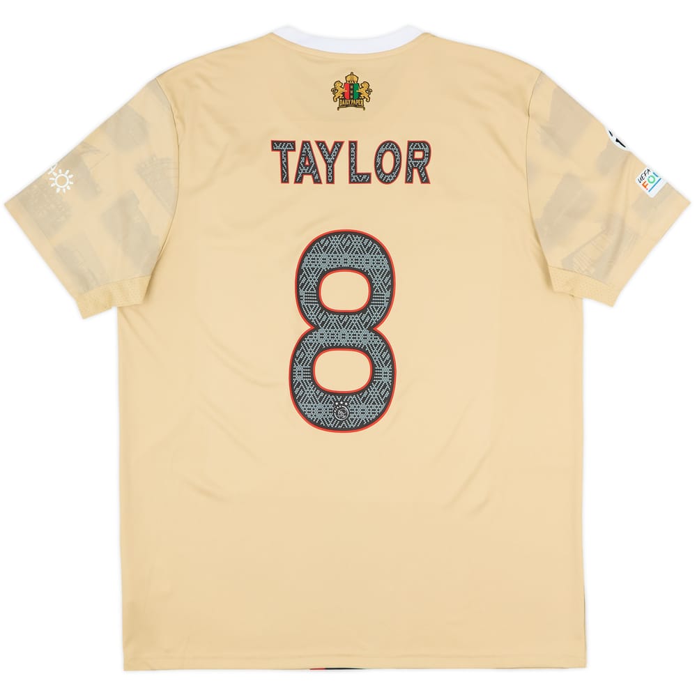 2022-23 Ajax Third Shirt Taylor #8 - 9/10 - (XL)