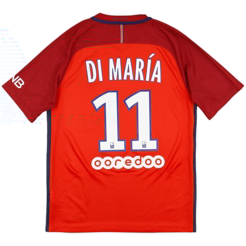 2016-17 Paris Saint-Germain Away Shirt Di Maria #11 - 10/10 - (M)