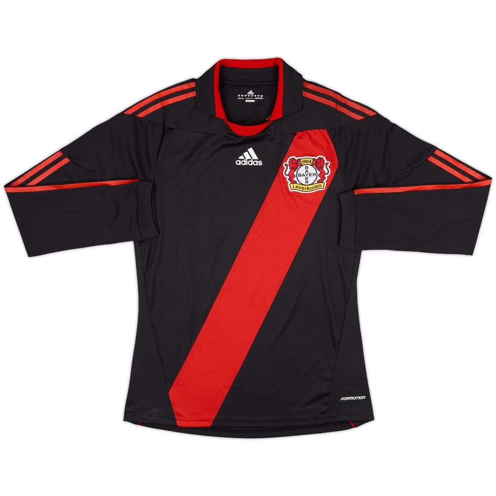 2010-11 Bayer Leverkusen Player Issue Home L/S Shirt - 9/10 - (M)