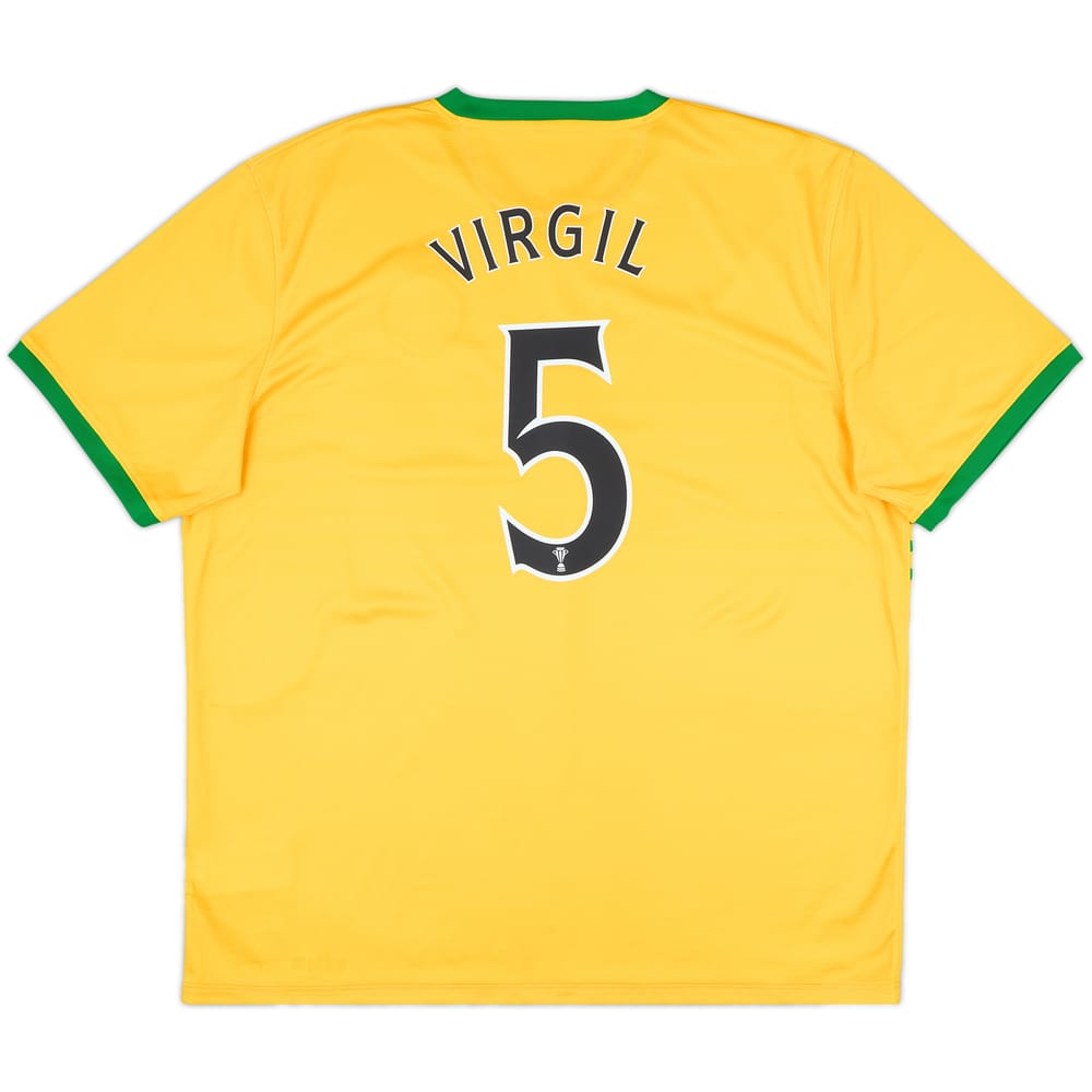 2013-14 Celtic Away Shirt Virgil #5 - 10/10 - (XXL)