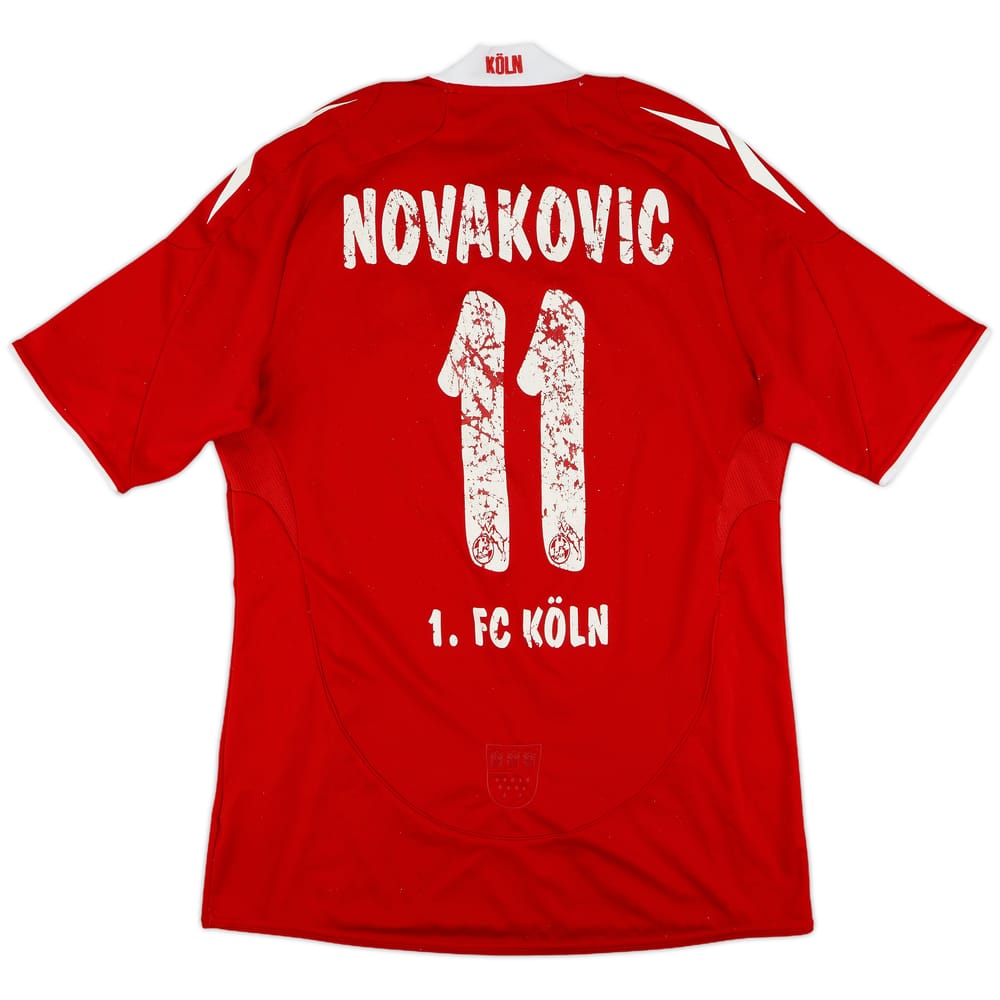 2008-09 FC Koln Home Shirt Novakovic #11 - 4/10 - (M)
