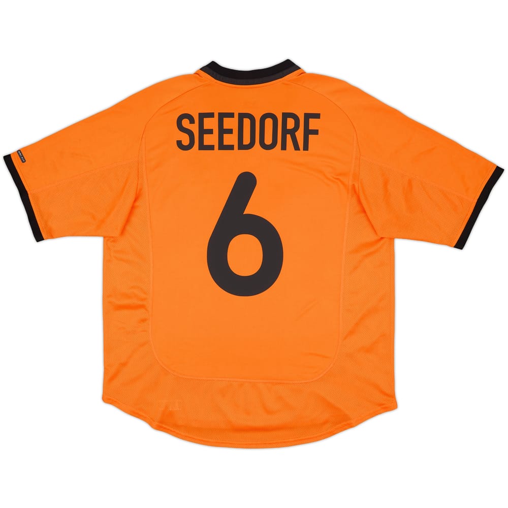 2000-02 Netherlands Home Shirt Seedorf #6 - 5/10 - (L)