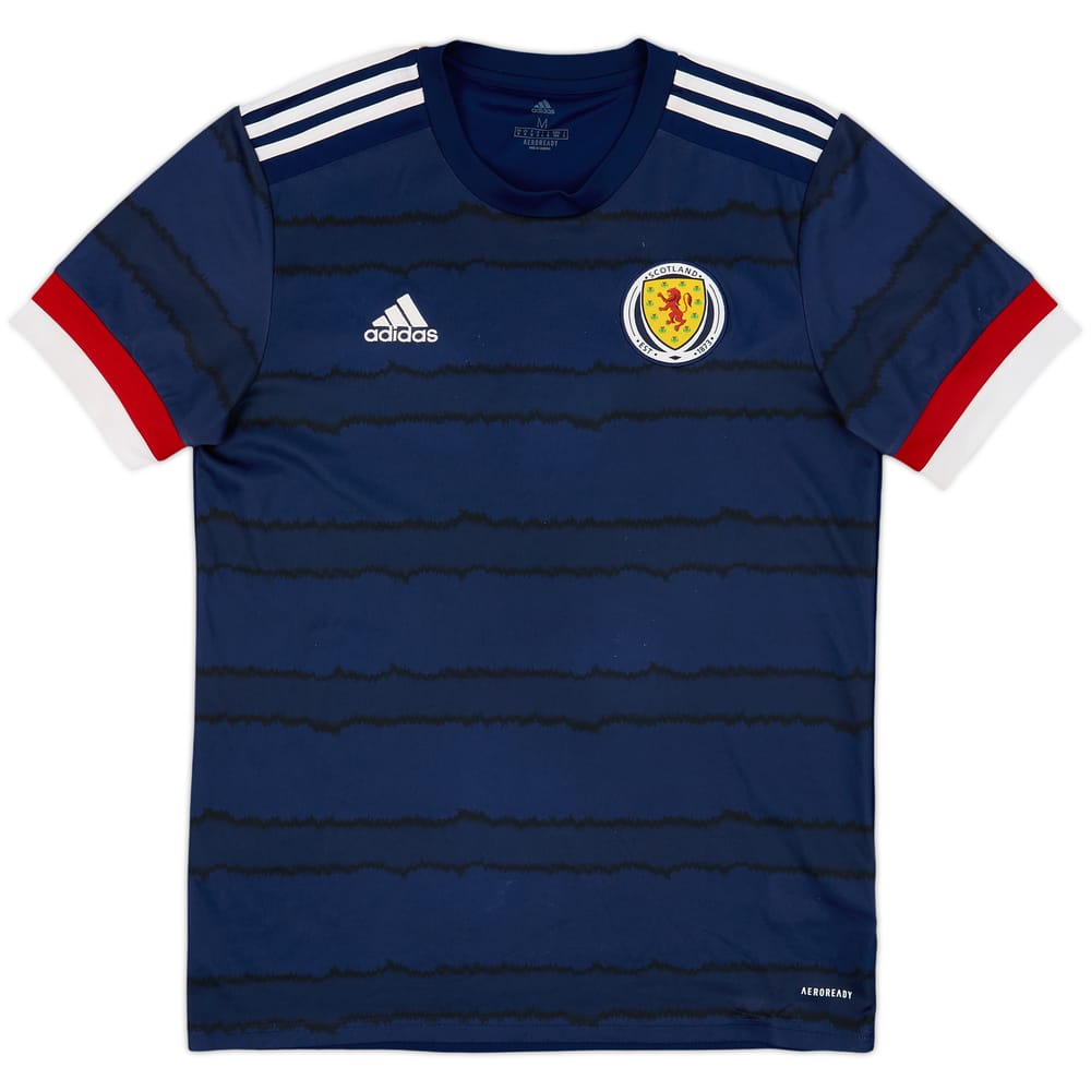 2020-22 Scotland Home Shirt - 6/10 - (M)