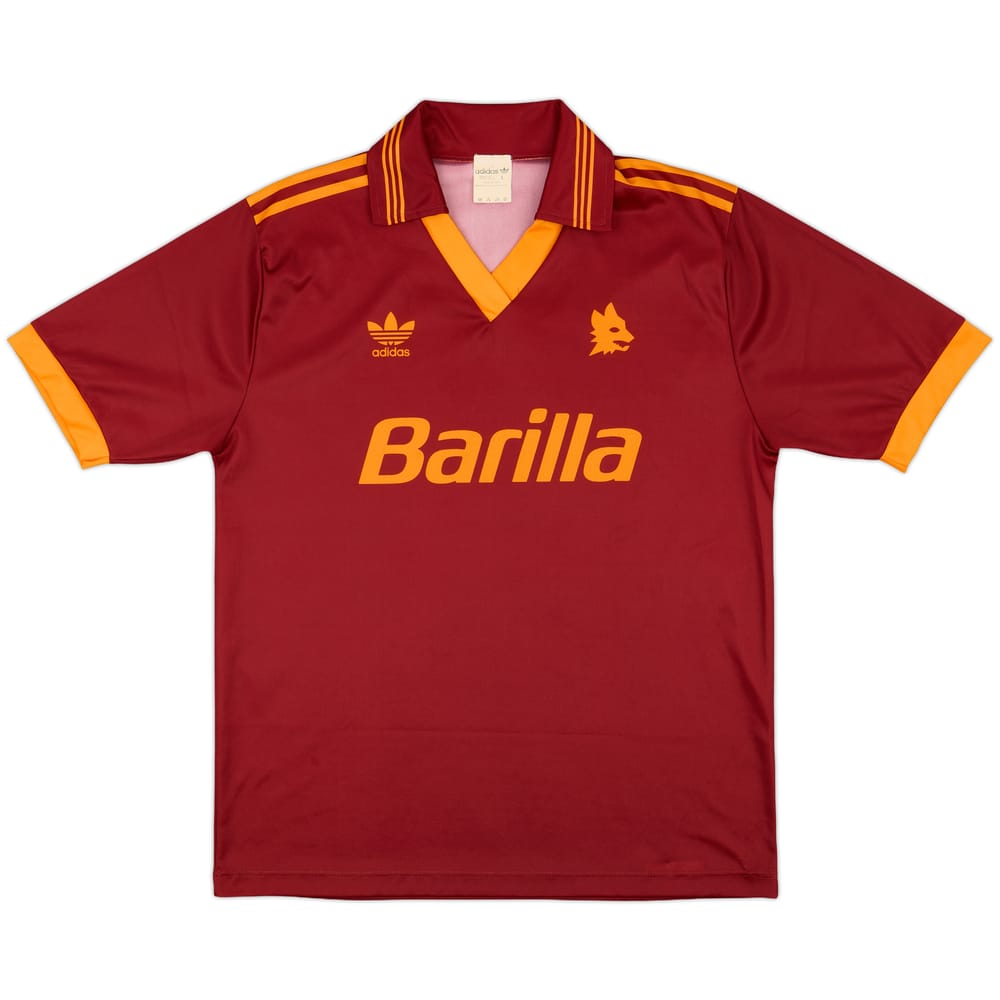 1992-94 Roma Home Shirt - 10/10 - (L)