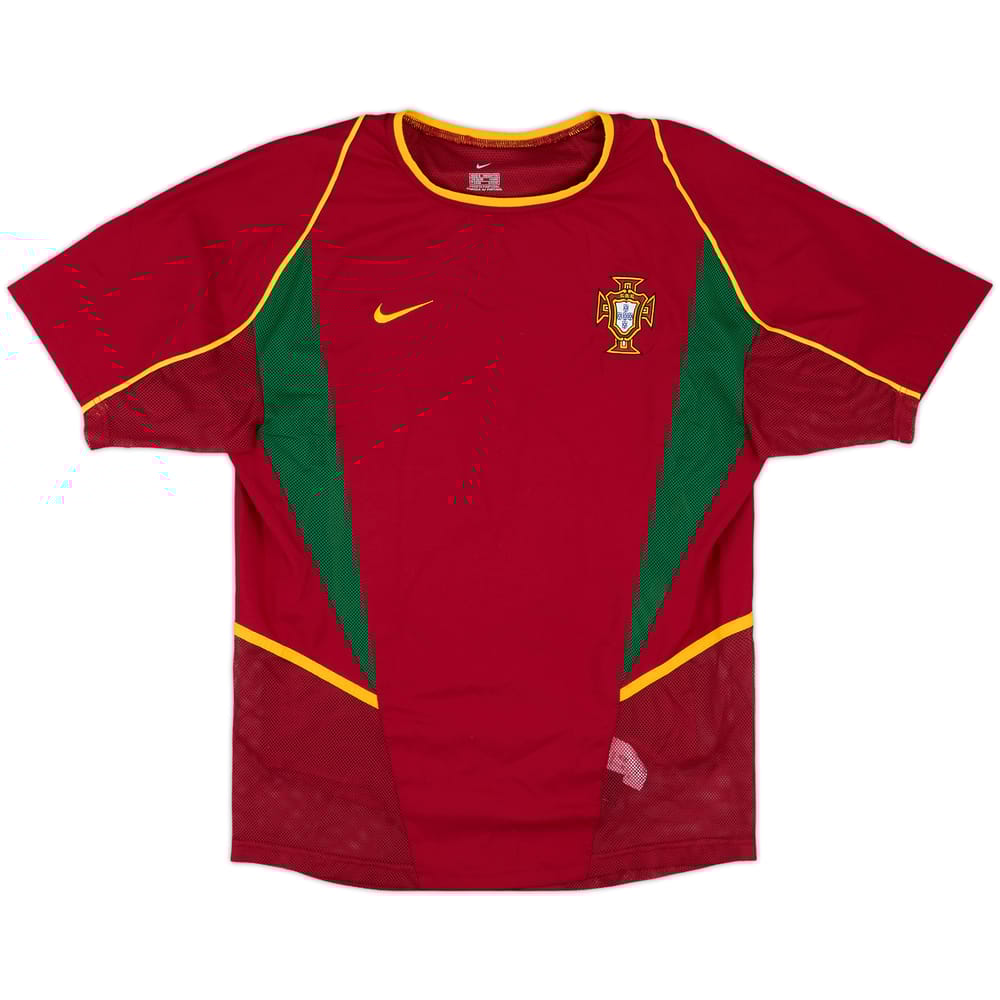 2002-04 Portugal Player Issue Home Shirt #42 - 10/10 - (S)