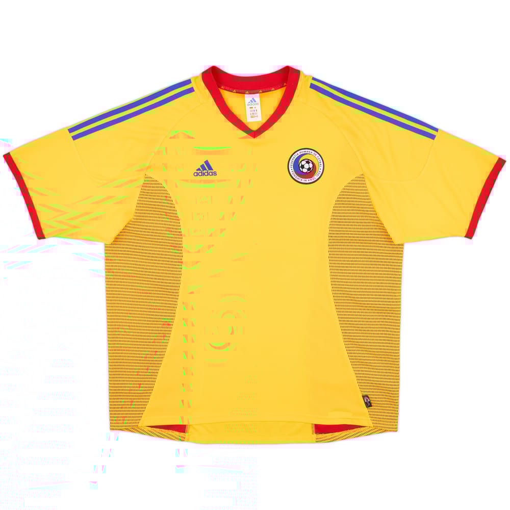 2002-04 Romania Home Shirt - 8/10 - (XXL)
